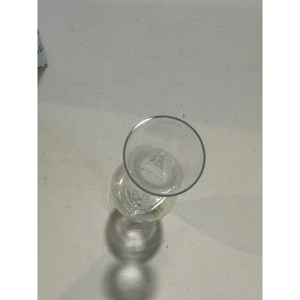 Princess House handblown handcut glass Crystal Heritage Vase‎ Tall Vase etched